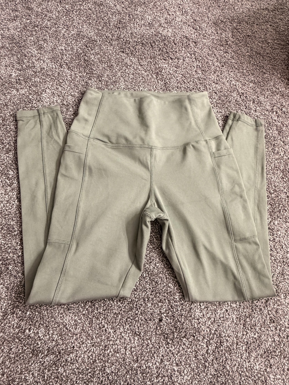 Danskin Olive Green High-Waist Leggings